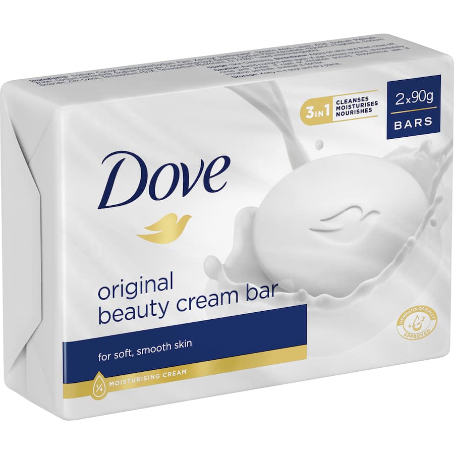 Dove Soap Bar Regular: Nourishing beauty bar with moisturizing cream for soft, smooth, and radiant skin. Perfect for daily use.