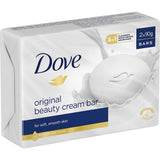 Dove Soap Bar Regular: Nourishing beauty bar with moisturizing cream for soft, smooth, and radiant skin. Perfect for daily use.