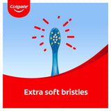 Colgate Junior Smiles Kids Toothbrush featuring Bluey, ultra-soft bristles for gentle dental care for ages 2-5.