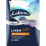 Libra Dry Long Panty Liners offer extended absorbency and comfort, designed to keep you fresh and secure all day.