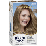 Clairol Nice 'N Easy Hair Colour 7CB in Cool Beige Blonde, showcasing rich tones, highlights, and lasting shine for vibrant hair.