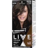 Schwarzkopf Live Colour Permanent Hair Colour in Medium Brown offers vibrant, long-lasting colour with excellent grey coverage and nourishing care.