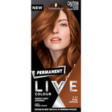 Vibrant Pure Copper hair dye for bold color, perfect grey coverage, and intense care with SalonPlex technology.