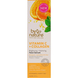 By Nature Face Serum with Vitamin C & Collagen revitalizes skin, enhancing radiance and elasticity for a youthful glow.