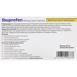 Health Direct Ibuprofen 200mg Liquid Capsules for fast relief of mild to moderate pain, easy to swallow and effective.