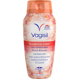 Vagisil Intimate Wash in Peach Blossom: a gentle, pH-balanced wash for sensitive skin with a refreshing fruity scent.