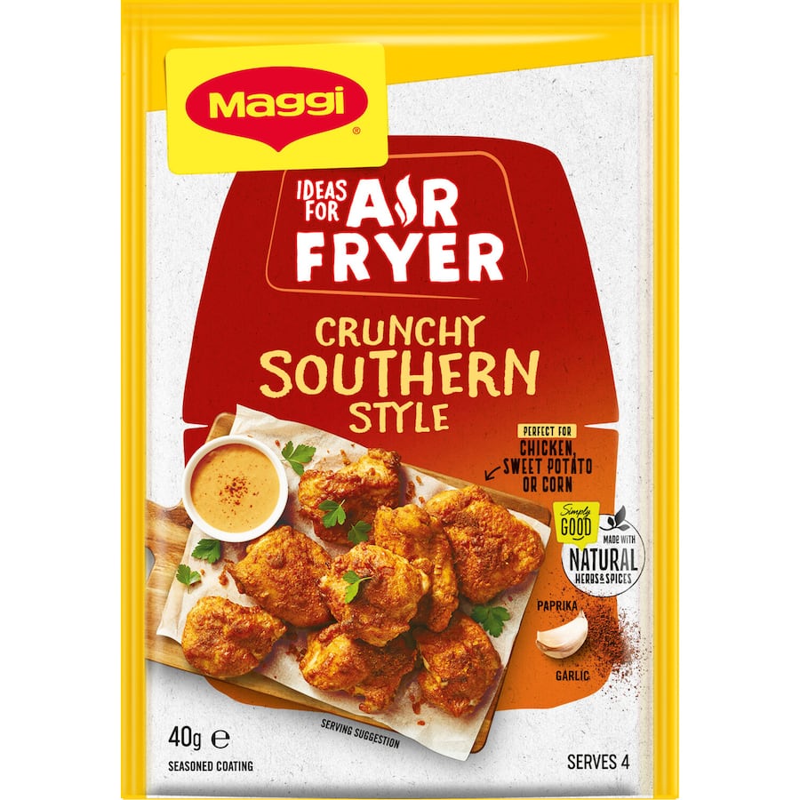 Maggi Air Fryer Seasoned Coating Crunchy Southern Style