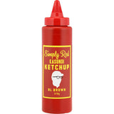 Al Brown Simply Red Ketchup, made from vine-ripened tomatoes, free from preservatives, perfect for enhancing meals.