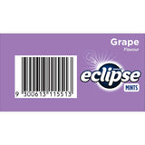 Sugar-free Eclipse Mints in grape flavor, delivering fresh breath and sweet taste for on-the-go freshness.