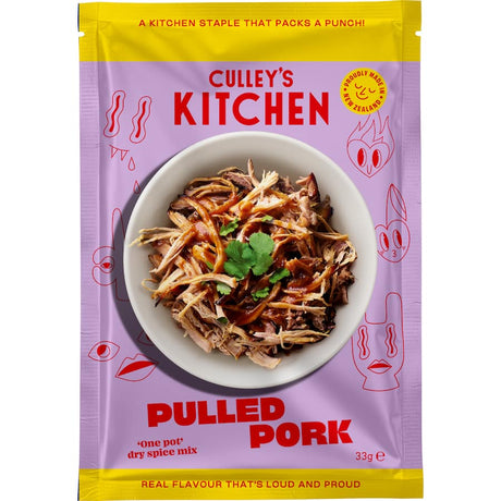Culley's Kitchen Recipe Base Pulled Pork for easy, flavorful BBQ pulled pork, perfect for meals, gatherings, and weeknight dinners.