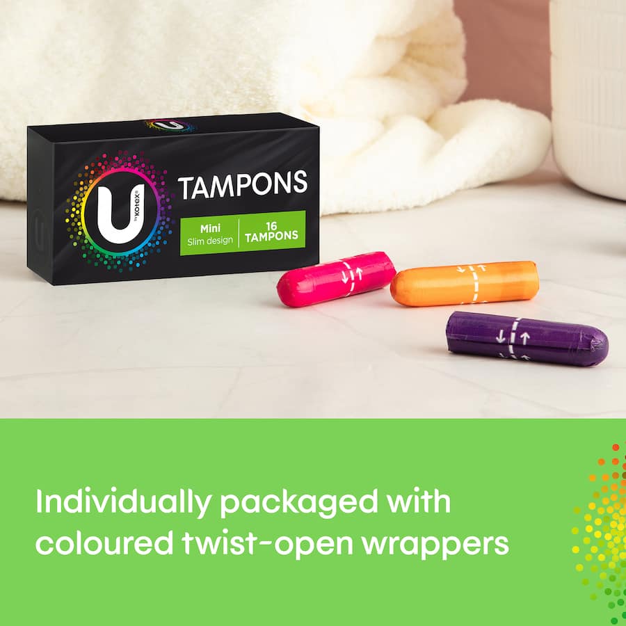 U By Kotex Tampons Mini