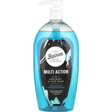 Balnea Men's Body Wash Multi Action offers a refreshing cleanse, hydrates skin, and revitalizes senses for all skin types.