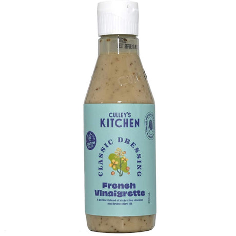 Culley's Kitchen French Vinaigrette: a gourmet dressing with tangy flavors, perfect for salads, marinades, and dips.