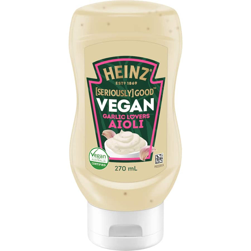 Heinz [Seriously] Good Aioli Vegan Garlic Lovers