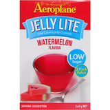 Aeroplane Jelly Lite Crystals in Watermelon flavor, a low-sugar dessert option for guilt-free indulgence.