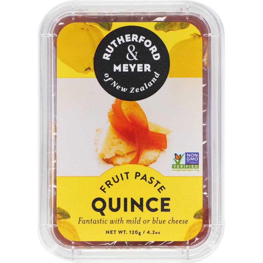 Gourmet Rutherford & Meyer Quince Fruit Paste, perfect for pairing with cheeses, enhancing charcuterie, and sweet dishes.