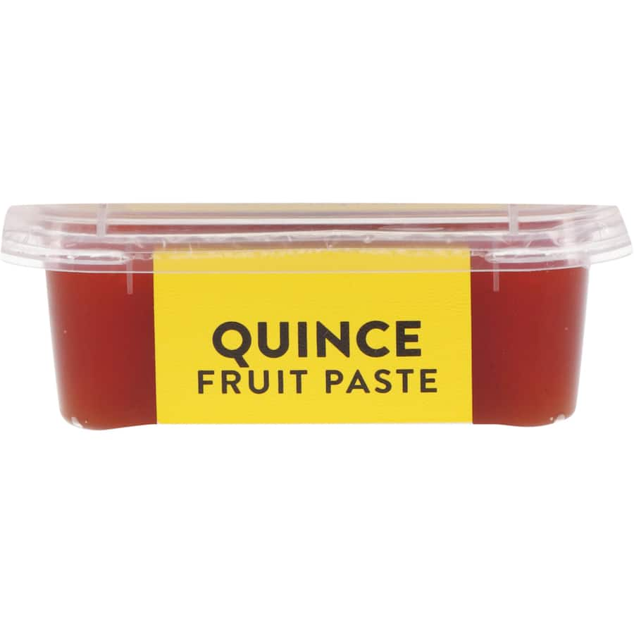 Gourmet Rutherford & Meyer Quince Fruit Paste, ideal for enhancing cheese boards with its rich flavor and smooth texture.