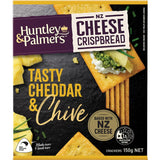 Huntley & Palmers Crispbread with Tasty Cheese & Chives offers a flavorful, versatile snack perfect for parties or solo enjoyment.