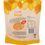 Cinderella Dried Mango slices showcasing vibrant color, perfect for snacking or baking with natural sweetness and no additives.