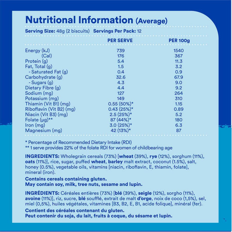 Sanitarium Weet-bix Cereal Blends Multi-grain+