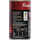 Campbell's Chunky Soup Stockpot Canned, a hearty meal with savory meats and vegetables in convenient, easy-pour packaging.