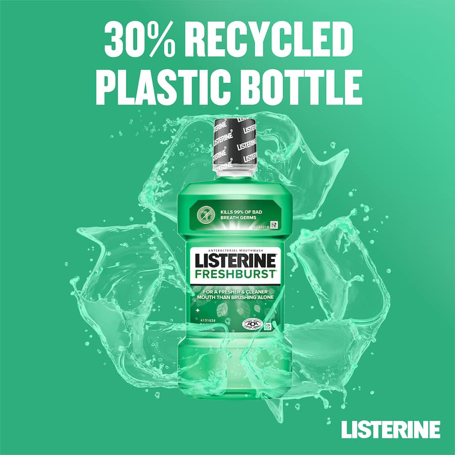 Listerine Mouthwash Fresh Burst 500mL