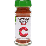 A 30g container of Woolworths Cayenne Pepper, perfect for adding heat to meats, vegetables, and sauces with all-natural ingredients.