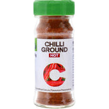 Woolworths Chilli Ground 30g, premium spice for adding heat and flavor to dishes like chilli con carne, no artificial additives.