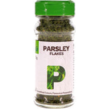 Woolworths Parsley Flakes in a 5g pack, ideal for enhancing flavors in soups, salads, and pasta without preservatives.