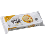 Ceres Organics Brown Rice Crackers with savory cheese flavor, gluten-free and nutrient-rich for guilt-free snacking.