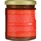 Sobhna's Curry Paste Medium jar showcasing a blend of spices for easy, authentic Indian cooking, yields 12 servings.