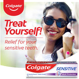Colgate Sensitive Toothpaste Multi Protection offers relief for sensitive teeth while protecting against cavities and enhancing gum health.