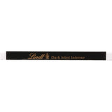 Lindt Excellence Intense Mint chocolate bar featuring rich dark chocolate blended with refreshing mint for a luxurious taste experience.