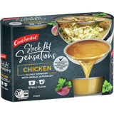 Continental Chicken Stock Pot Concentrate pack featuring 8 pods for adding rich, homemade flavor to dishes.