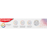 Colgate Total Plaque Release Toothpaste in Reviving Cool Mint, designed for stronger gums and fresher breath, in a recyclable tube.