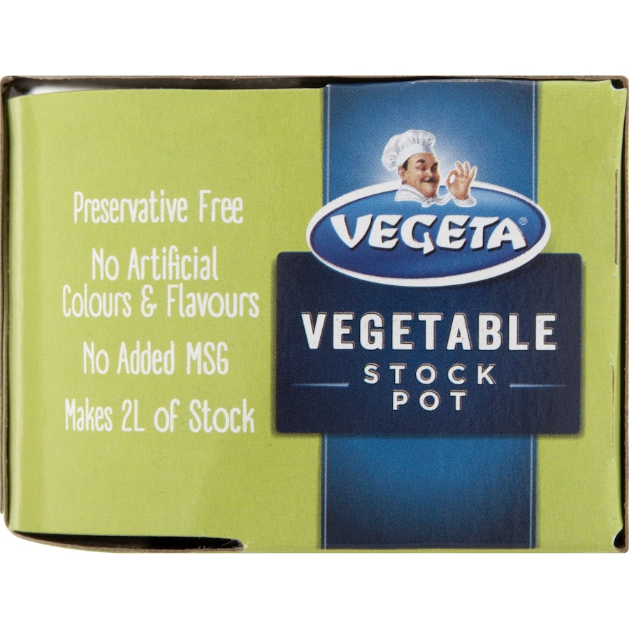 Vegeta Vegetable Stock Pot Concentrate pack of 4, rich flavor enhancer for soups, stews, and sauces, gluten-free, vegetarian.