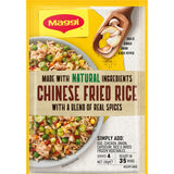 MAGGI Recipe Base for Chinese Fried Rice, featuring natural ingredients for quick and flavorful Asian meals in under 20 minutes.