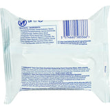 Johnson's 3-in-1 Facial Wipes for dry & sensitive skin, gently cleanse, moisturize, and remove makeup effortlessly.