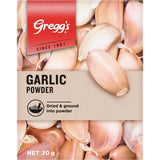 Gregg's Garlic Powder enhances dishes with quality flavor; perfect for pasta, soups, and stir-fries without the prep hassle.