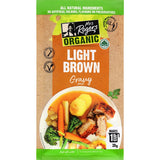 Mrs Rogers Organic Gravy Mix Light Brown enhances meals with rich flavor, made from all-natural, gluten-free ingredients.