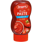 Leggo's Tomato Paste Tomato Squeeze: 100% triple concentrated, no added salt, enhances dishes with rich tomato flavor.