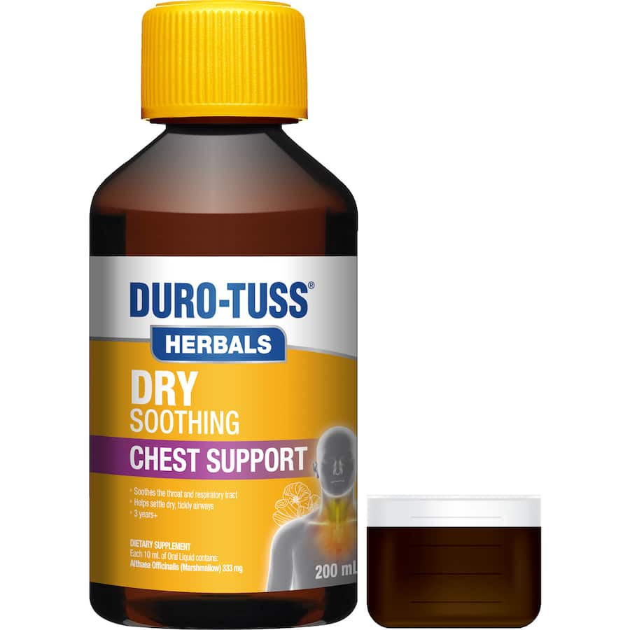 Duro-tuss Herbals Dry Soothing Chest Support