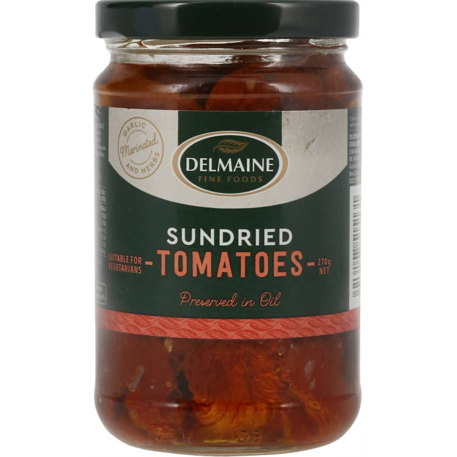 Delmaine Sundried Tomatoes Marinated