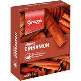 Greggs Cinnamon Ground: a sweet, woody spice perfect for baking and enhancing dishes, ideal for festive treats and global cuisines.