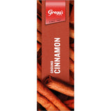 Ground cinnamon by Greggs, ideal for baking and international recipes with a sweet, woody flavor. Perfect for festive treats.