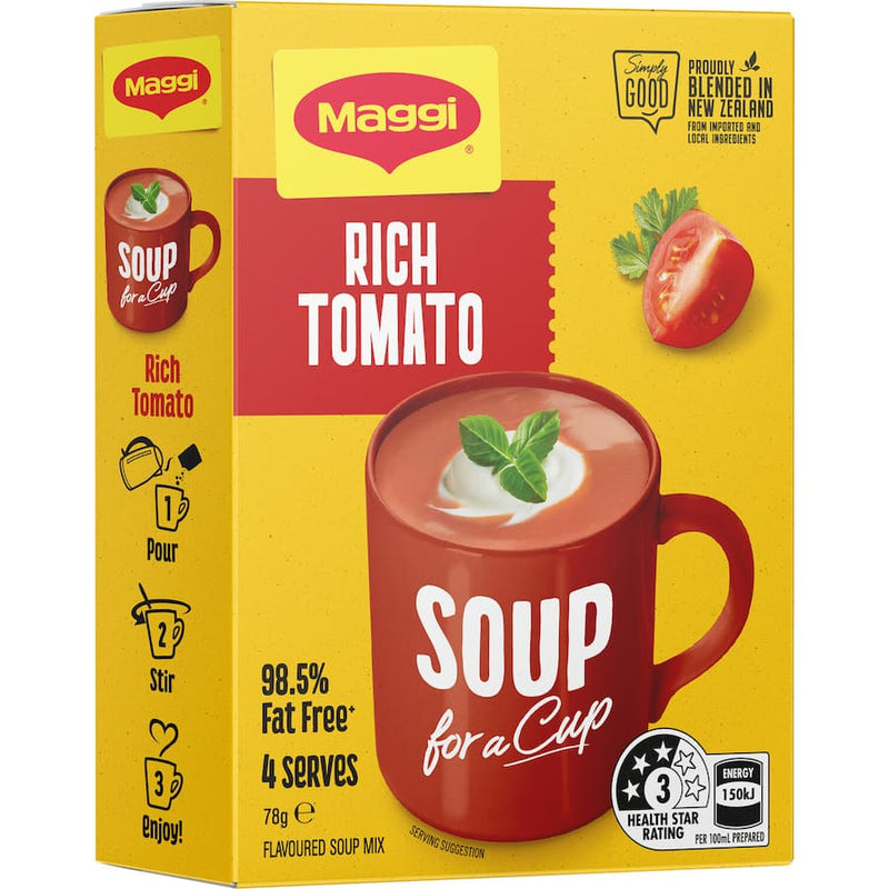 Maggi Soup For A Cup Instant Soup Rich Tomato 78g