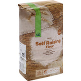 A 1.5kg bag of Woolworths Self Raising Flour White, perfect for achieving fluffy cakes, cookies, and muffins.