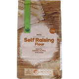 Woolworths Self Raising Flour White 1.5kg, perfect for baking cakes, cookies, and muffins with guaranteed rise and texture.