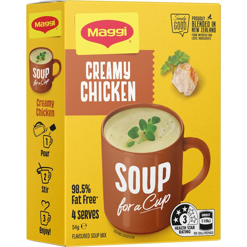 Maggi Soup For A Cup Instant Soup Creamy Chicken 54g