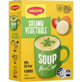 Maggi Soup For A Cup Instant Soup Creamy Vegetable 70g 4pack